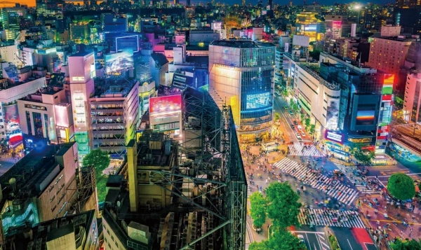 도쿄의 야경. 일본 경제는 견고한 성장세를 보이고 있다.