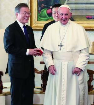 프란치스코 교황, 김정은에 면죄부 줄까?