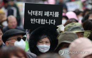 바른인권여성연합 “한국성폭력상담소 등 여성단체 잘못된 설문조사로 낙태죄 전면폐지 여론조장”