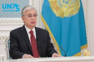 카자흐스탄 대통령, 제75차 유엔 총회 연설