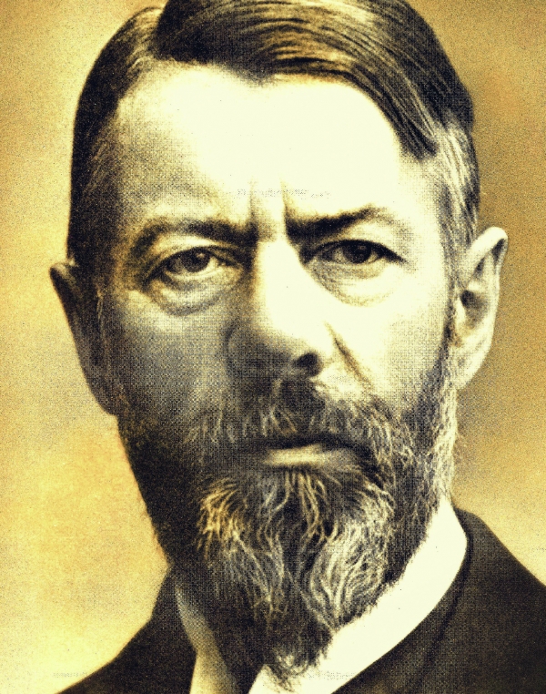 막스베버(1864~1920). 근대 독일의 저명한 사회과학자이자 사상가. 현대사회과학에 지대한 영항을 미쳤다.
