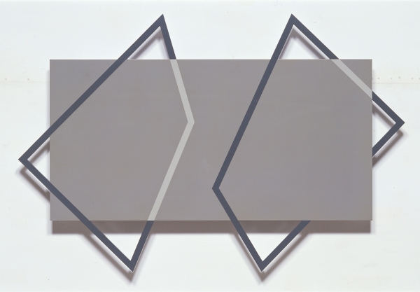 Kim BongTae, Window Series Ⅱ 2003-60, 2003, Polyurethane paint on aluminium, 122x244cm