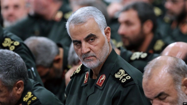 미국의 드론 공격으로 이라크에서 사살된 이란혁명수비대‘ 쿠드스’의 카셈 솔레이마니 사령관.