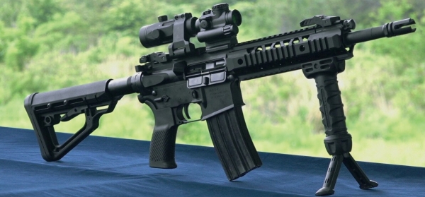 특수전 차기 기관단총으로 선정된 다산기공의 DSAR-15PC.