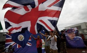 홍콩인의 외침 "우리는 영국인이다"